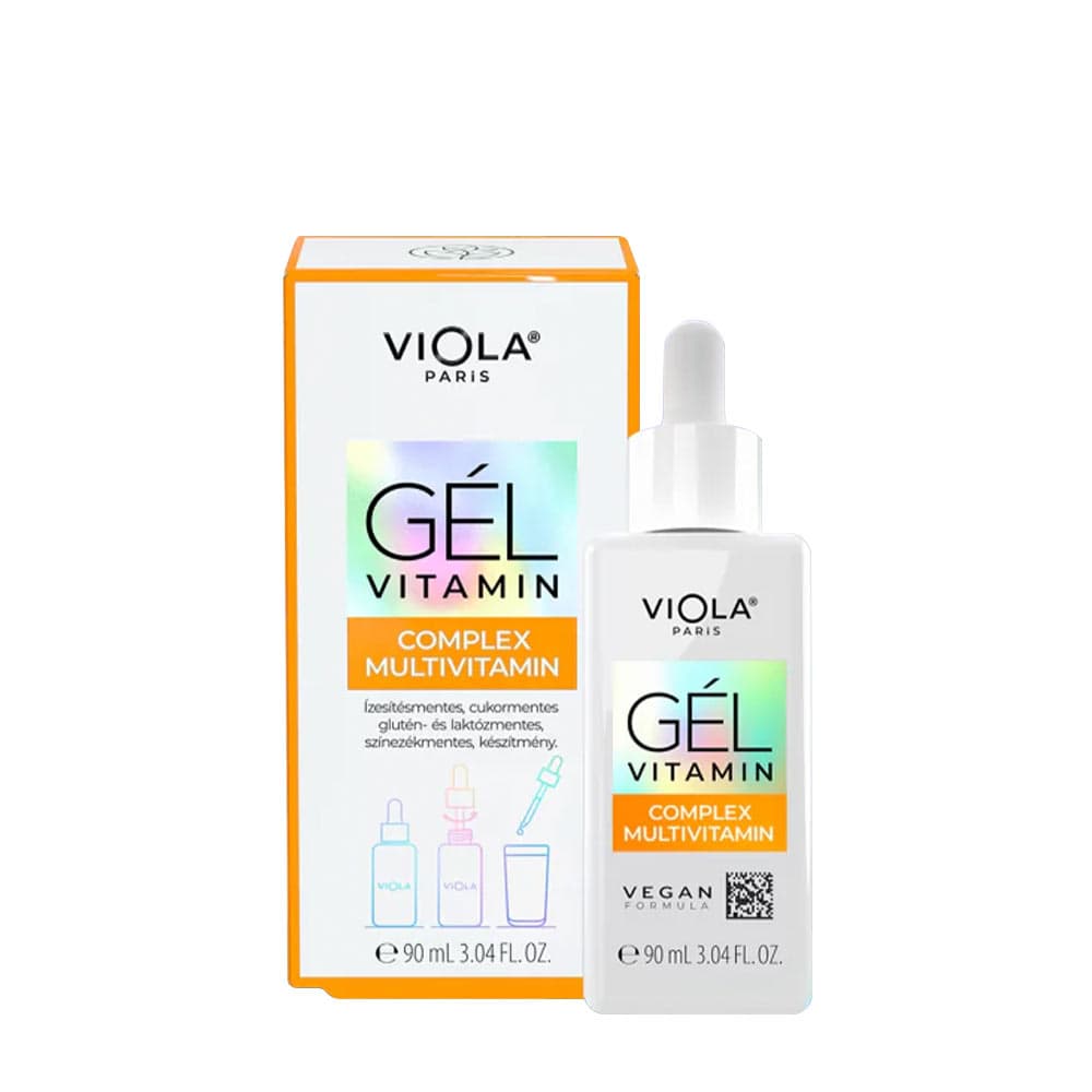 Viola Paris Vegan Complex Multivitamin 90ml – Viola Paris förpackning