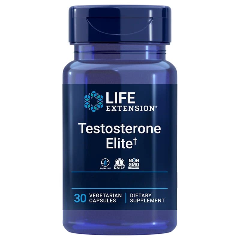 Life Extension - Testosterone Elite - 30 Vcaps – Life Extension empaque