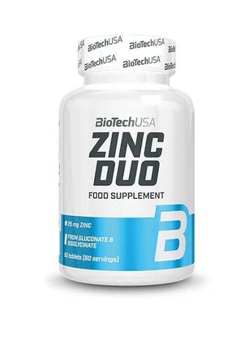 BioTechUSA - Zinc Duo - 60 comprimidos – empaque