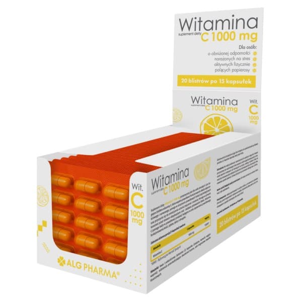 Alg Pharma - Witamina C – Alg Pharma packaging