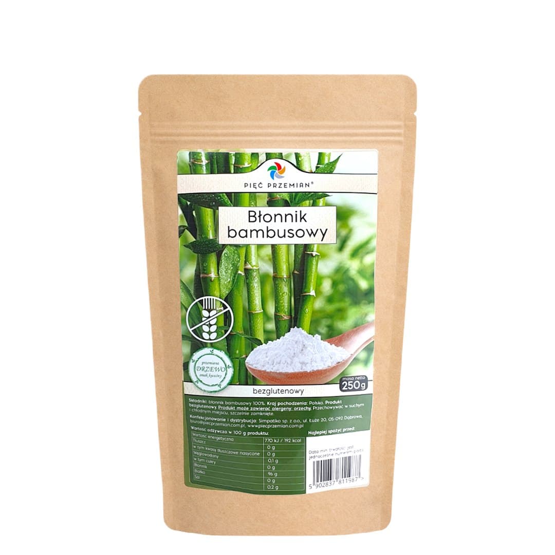 Pięć Przemian - Bamboo Fiber Powder – Pięć Przemian opakowanie