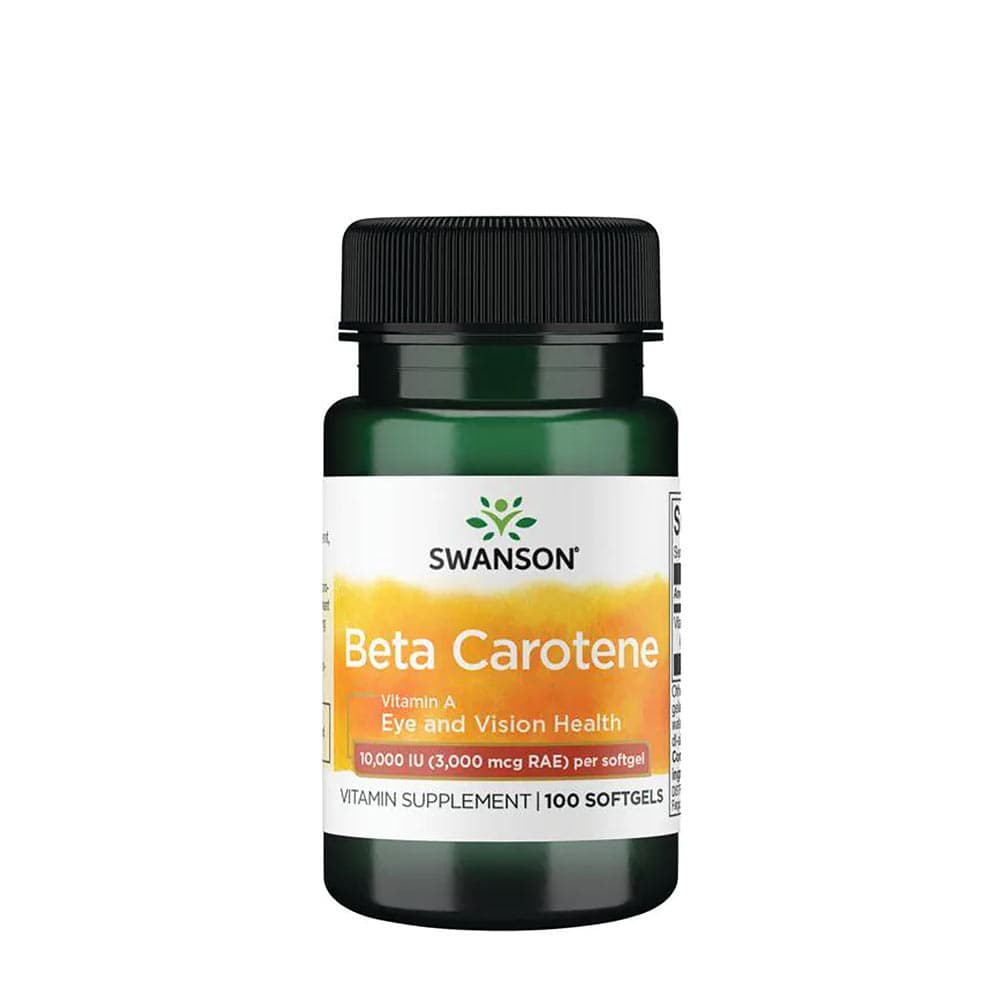 Swanson Beta Carotene Vitamin A 10 000IU – Swanson packaging