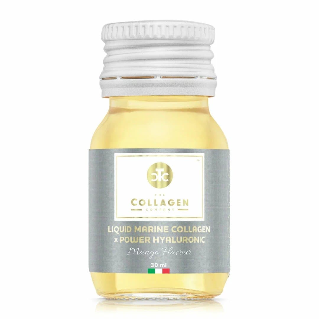 The Collagen Company Vloeibaar marine collageen met hyaluronzuur 10x30 ml mango