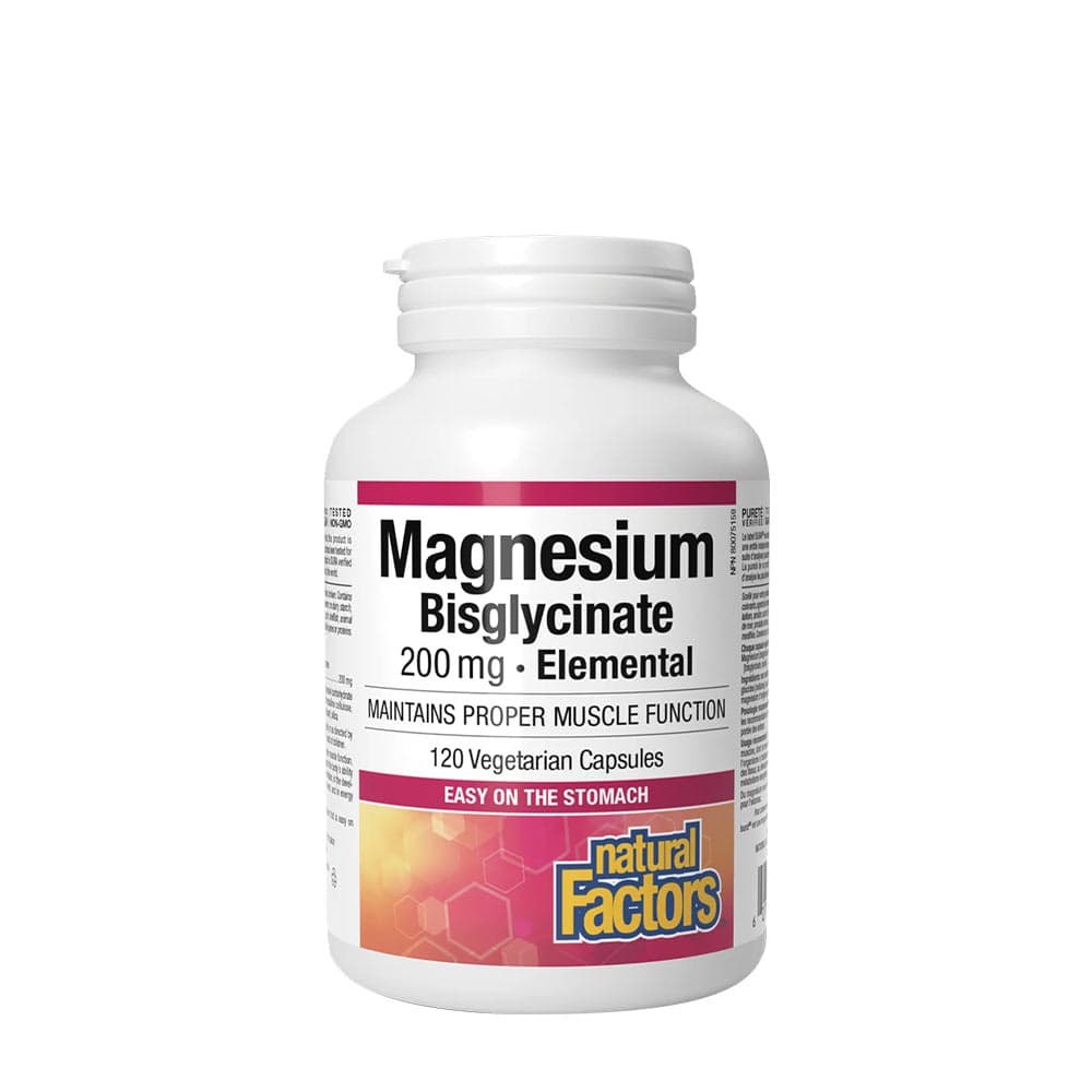 Natural Factors - Magnesium Bisglycinate – Natural Factors packaging