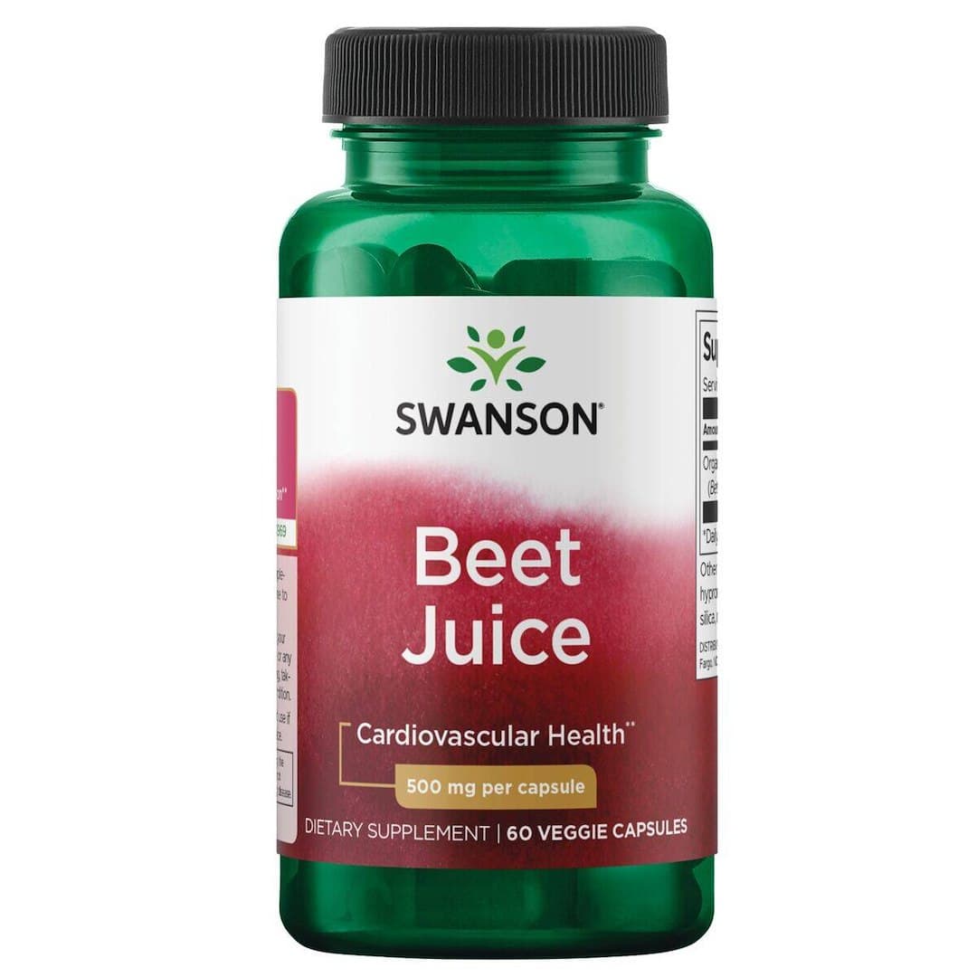 Swanson Rödbetsjuice - 30 Kapslar – Swanson förpackning