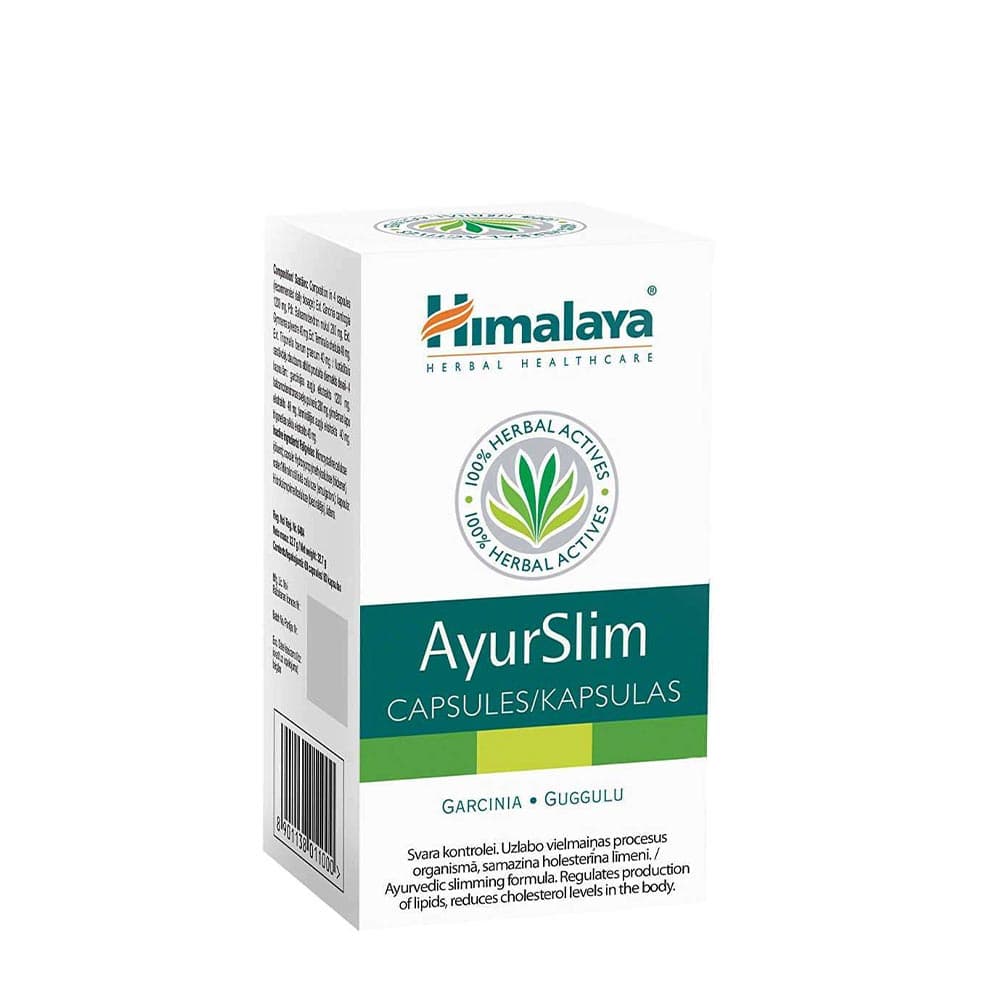 Himalaya Ayurslim 60 Capsules - Weight Management – Himalaya packaging