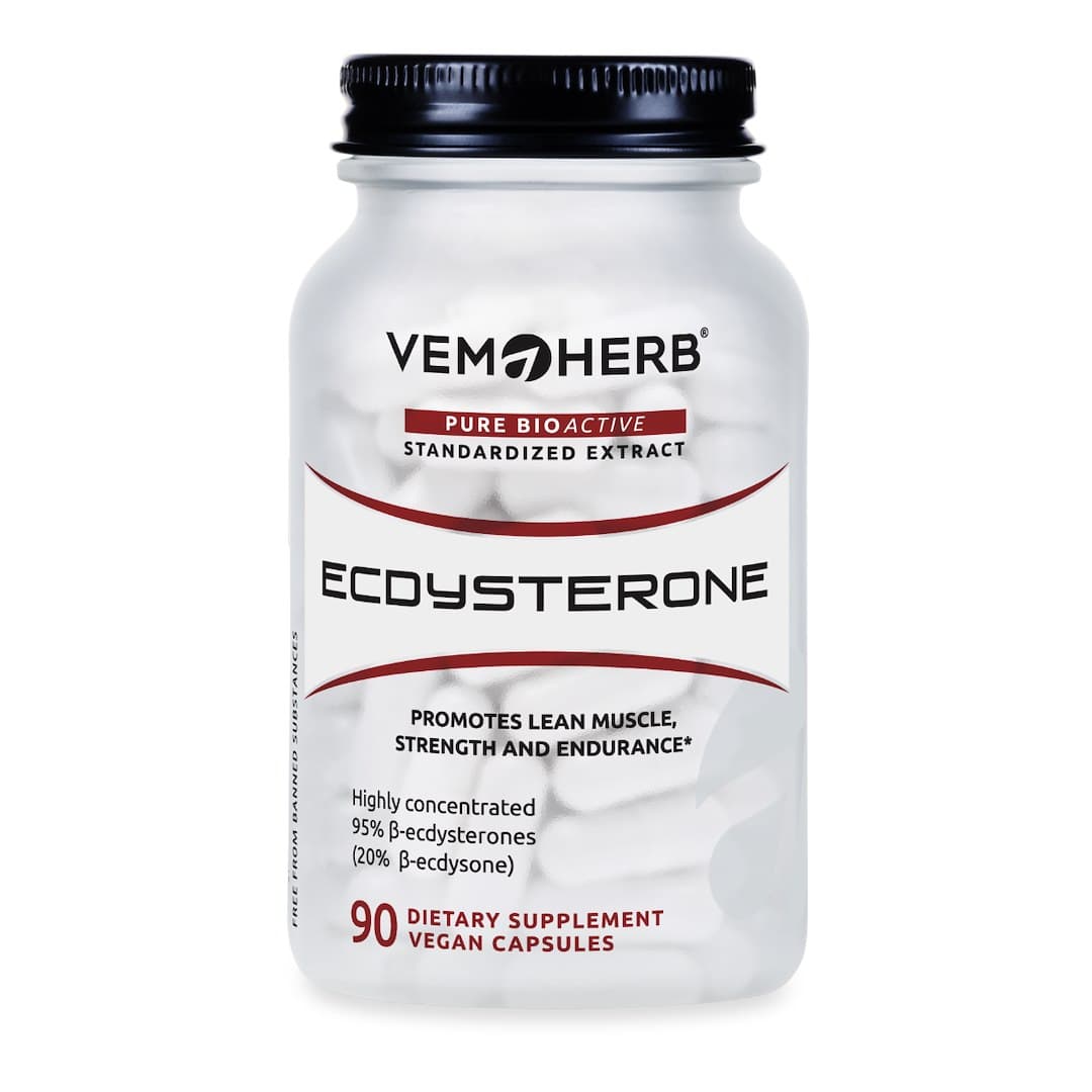 Vemoherb - Hepatica - Ecdysterone - 90 Caps – Vemoherb förpackning