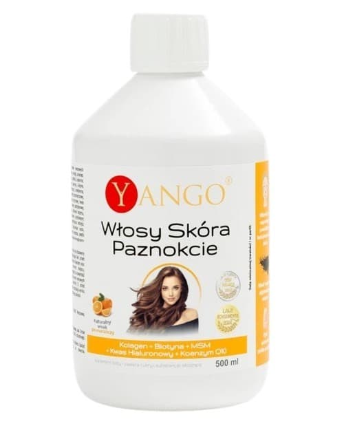 Yango - Włosy Skóra Paznokcie Liquid Supplement - 500ml