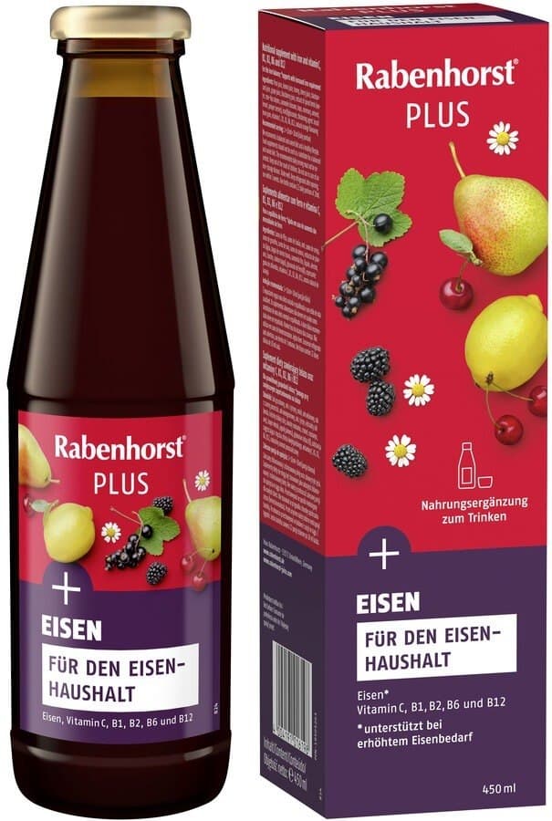 Rabenhorst - Plus Iron - 450ml