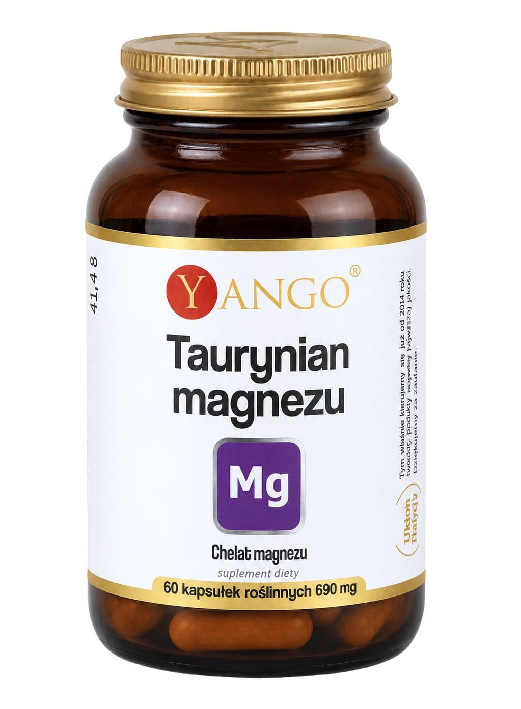 Yango - Magnesium Taurate – Yango packaging