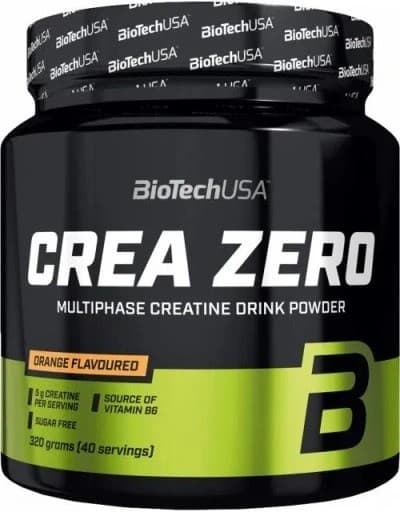 BioTechUSA - Crea Zero Orange 320g – BioTechUSA embalagem