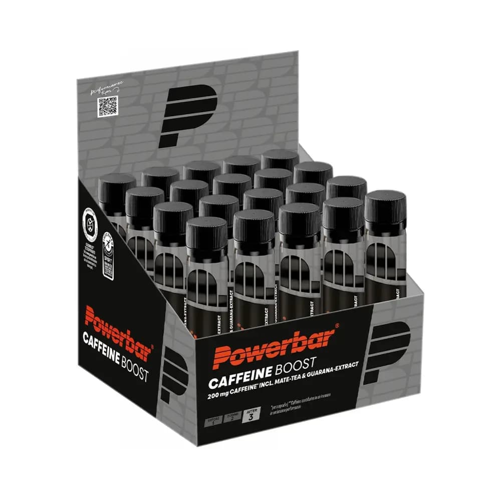 Powerbar Caffeine Boost 20X25ml – napój energetyczny z naturalną kofeiną – Powerbar opakowanie