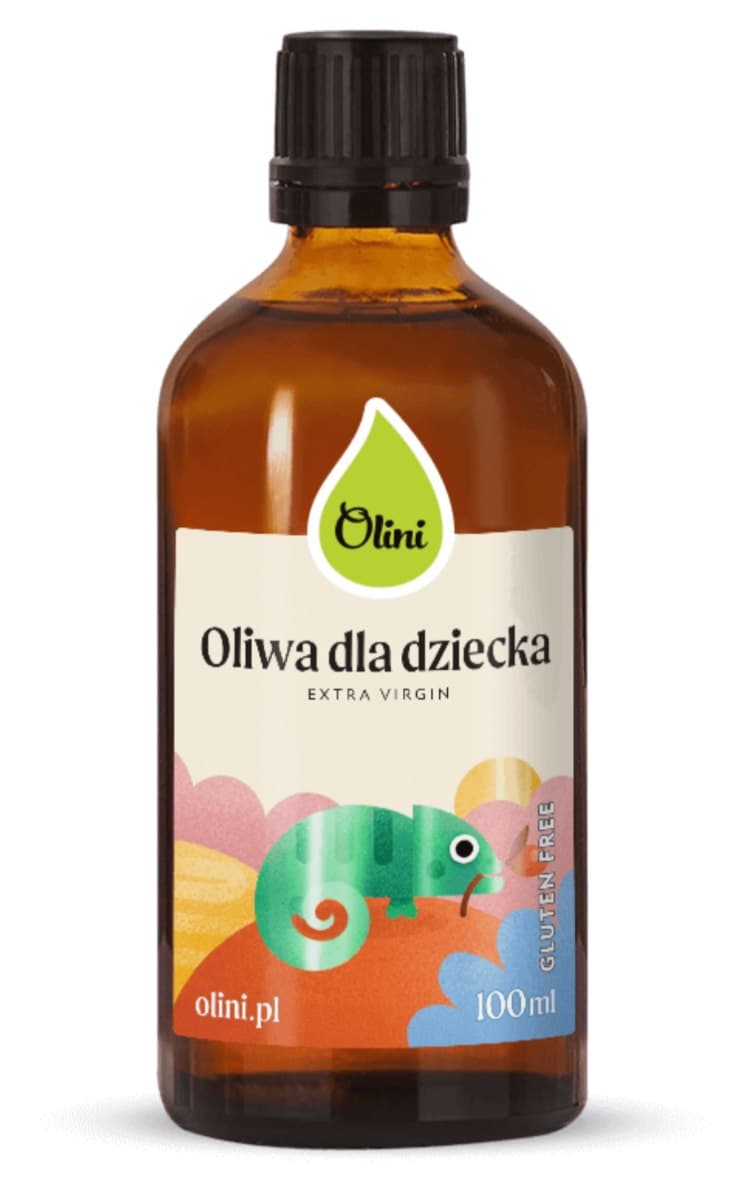 Olini Oliwa z oliwek dla dzieci 100 ml | olini – olini emballage