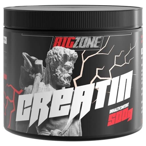 Big Zone - Kreatin - 500 g – Big Zone Verpackung