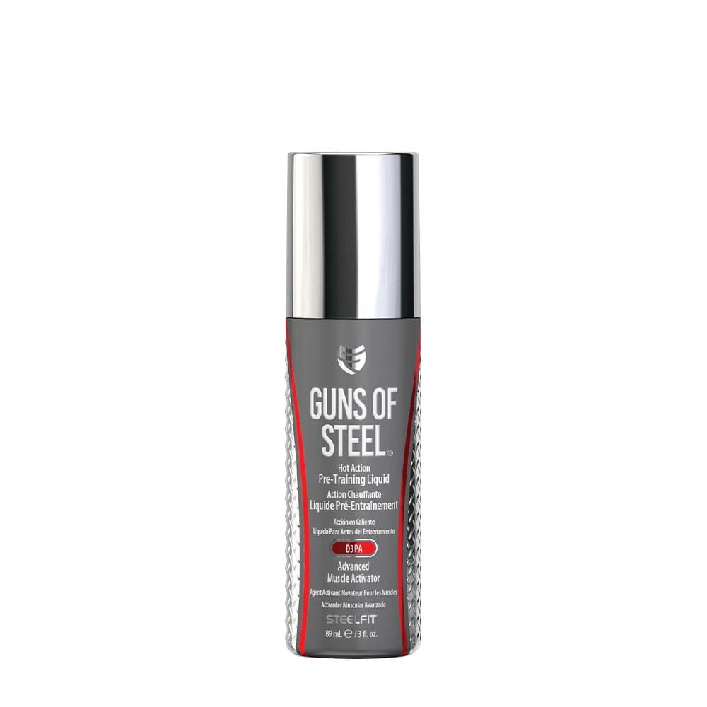 Pro Tan - Guns Of Steel - 89ml - Pre-Training Liquid – Pro Tan empaque