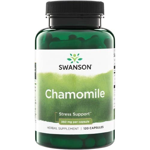 Swanson - Camomilla 500 mg capsule, 100 pz – Swanson confezione