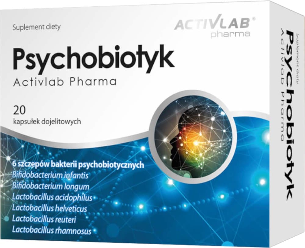 ActivLab Psychobiotyk 20 cápsulas – Activlab packaging