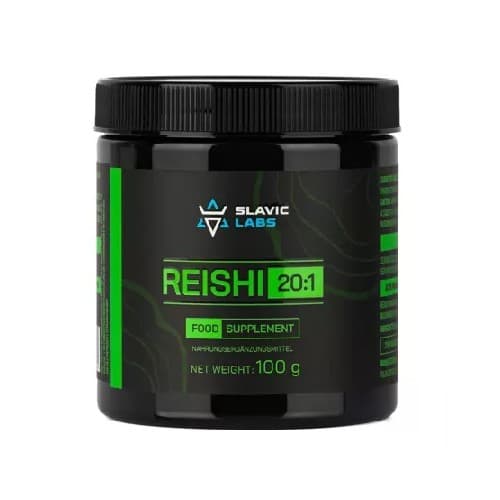Slavic Labs - Ekstrakt z grzyba reishi 20:1 – Slavic Labs packaging