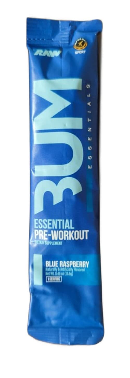 Raw Nutrition - Essential Pre-Workout Proszek 300 g – Raw Nutrition opakowanie