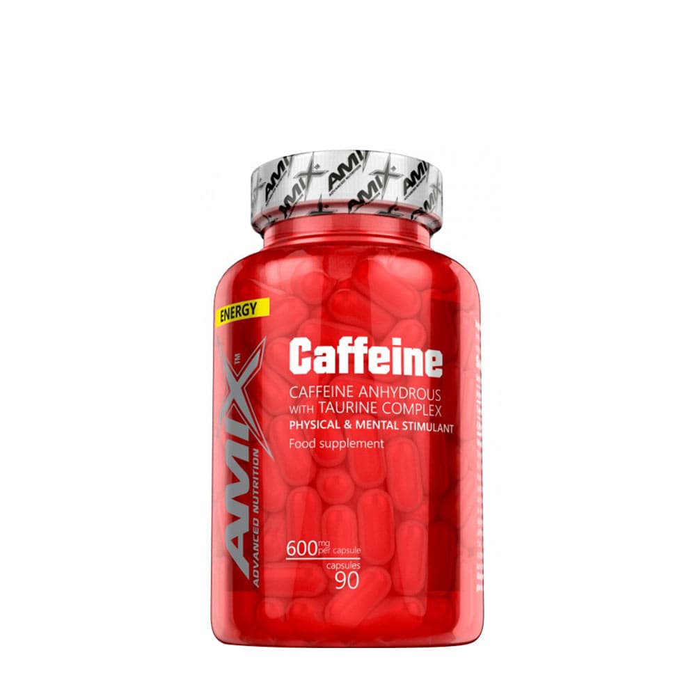 Amix Koffein med Taurin - 90 Kapslar