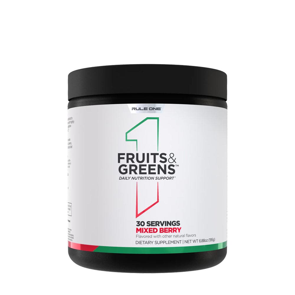 Rule One - Fruits & Greens, Mixed Berry - 195g – Rule One packaging