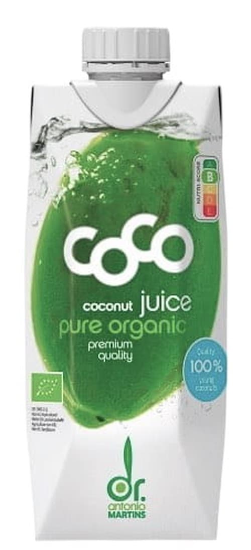 Dr. Martins - Coco Coconut Juice Pure Organic - 500ml – Dr. Martins packaging