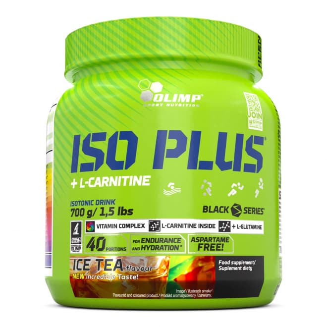 Olimp Labs - Iso Plus + L-Carnitine - Bevanda isotonica – Olimp Labs confezione