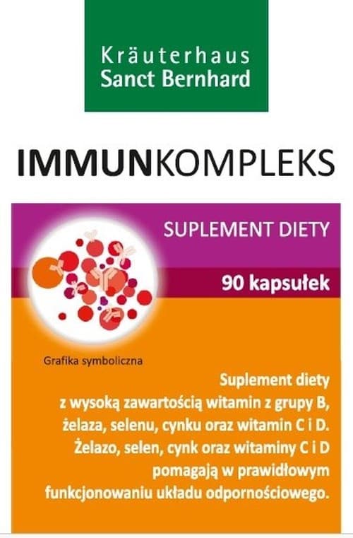 Kräuterhaus Sanct Bernhard Immune Complex - 90 Kapseln