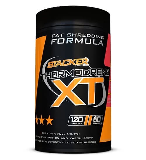 Stacker2 Thermodrene XT - 120 vegetariska kapslar – Stacker2 förpackning