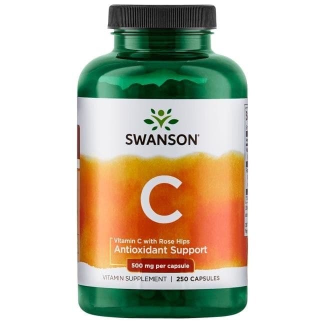 Swanson - Vitamin C med nypon, 500 mg, kapslar