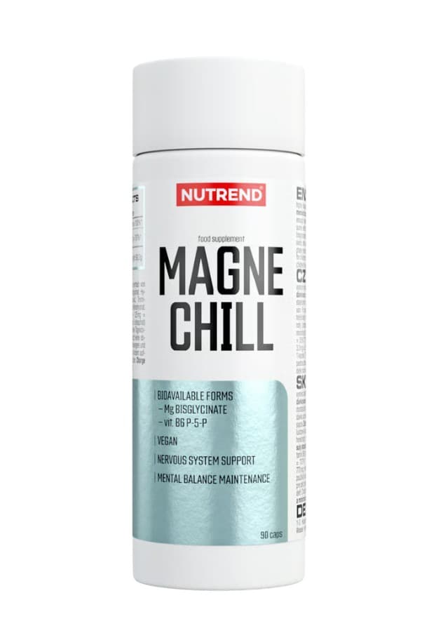Nutrend - Magne Chill 120 Capsules 375 mg Magnesium – Nutrend packaging