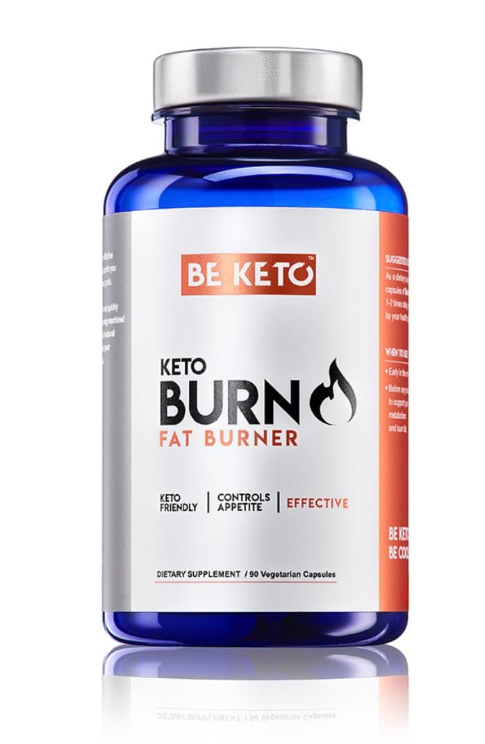 BeKeto Keto Burn - complément pour la combustion des graisses 90 capsules – BE KETO emballage