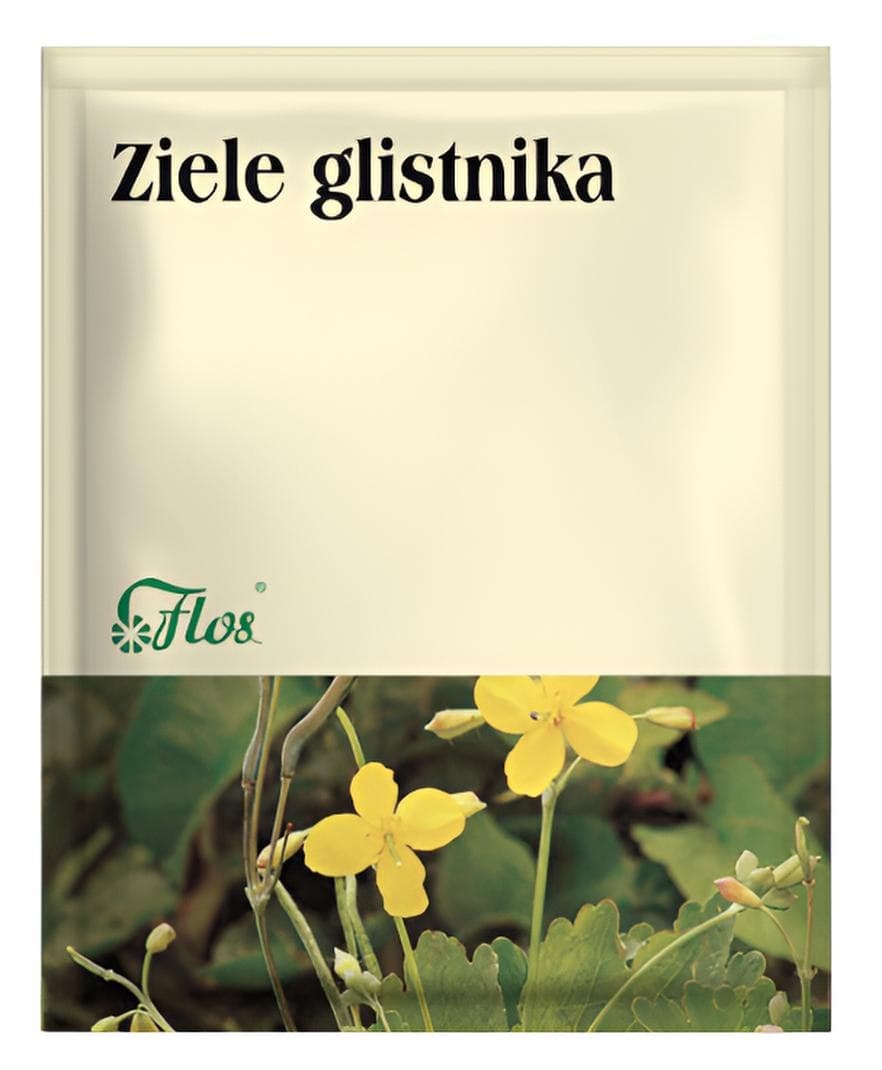 FLOS - Herbata z Glistnika Masłowego - 50g – Flos packaging