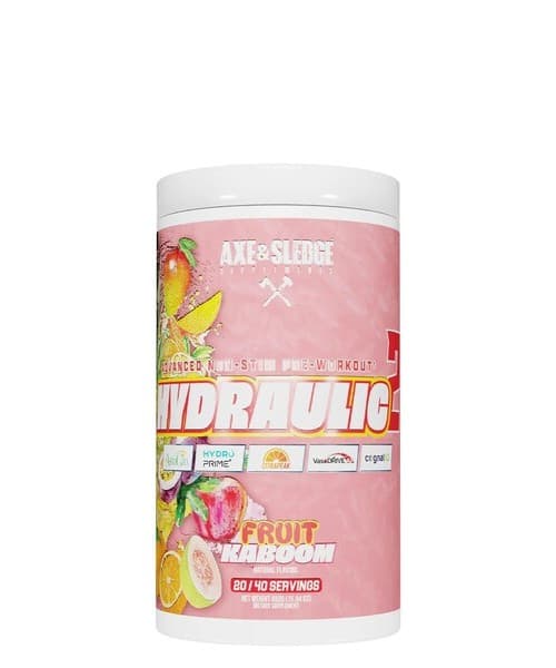 Axe & Sledge - Hydraulic V2 Non-Stim Pre-Workout – Axe & Sledge förpackning