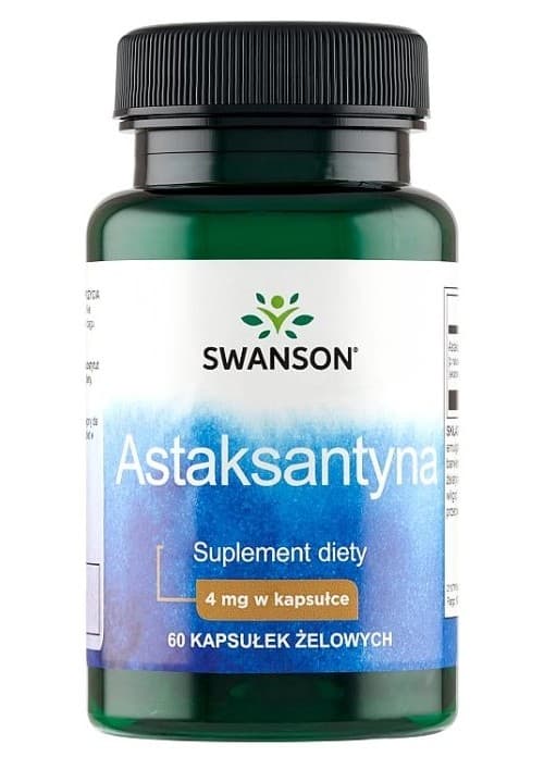 Swanson Astaxanthin 4mg 60 Sgels – Swanson packaging