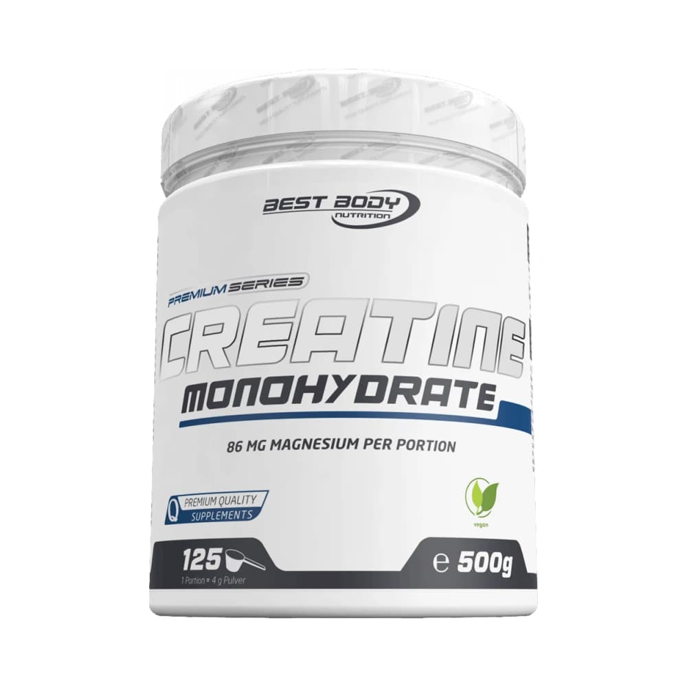 Best Body Nutrition - Creatin Monohydrat - Standard - 500g – Best Body Nutrition emballage