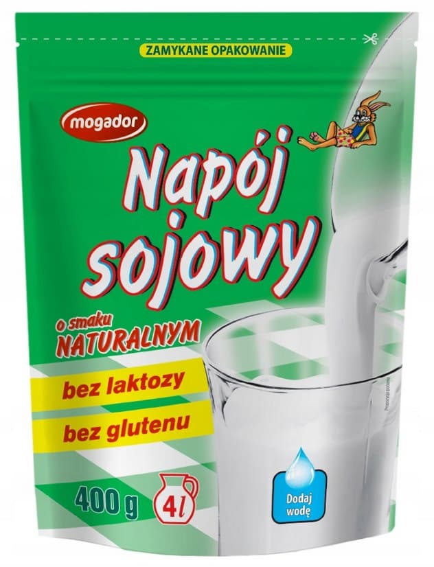 Mogador - Natural Soy Drink Powder 400g – Mogador packaging
