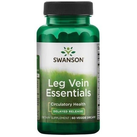 Swanson Leg Vein Essentials 450mg diosmin + 50mg hesperidin, 60 Vcaps