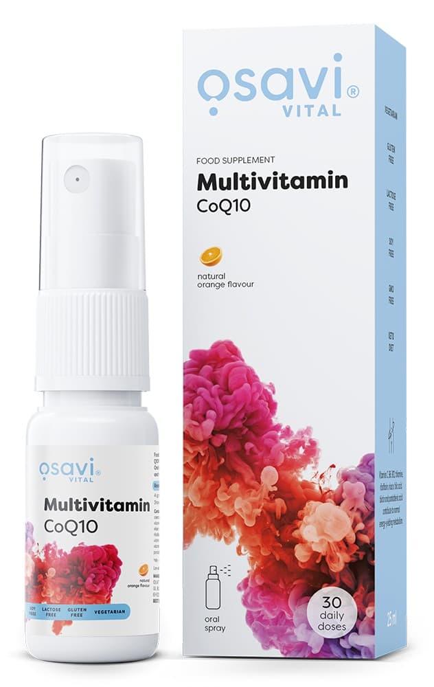 Osavi Multivitamin CoQ10 Oral Spray, Orange - 25ml – Osavi confezione