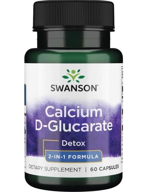 Swanson Calcium D-Glucarate 250mg - 60 Kapseln – Swanson Verpackung