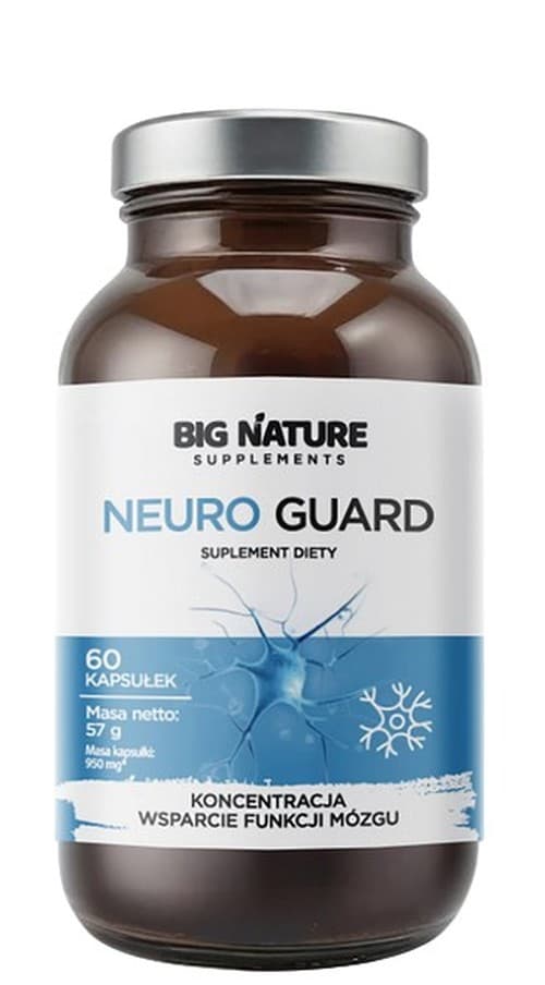 Big Nature - Neuro Guard 60 kapsler – Big Nature emballage