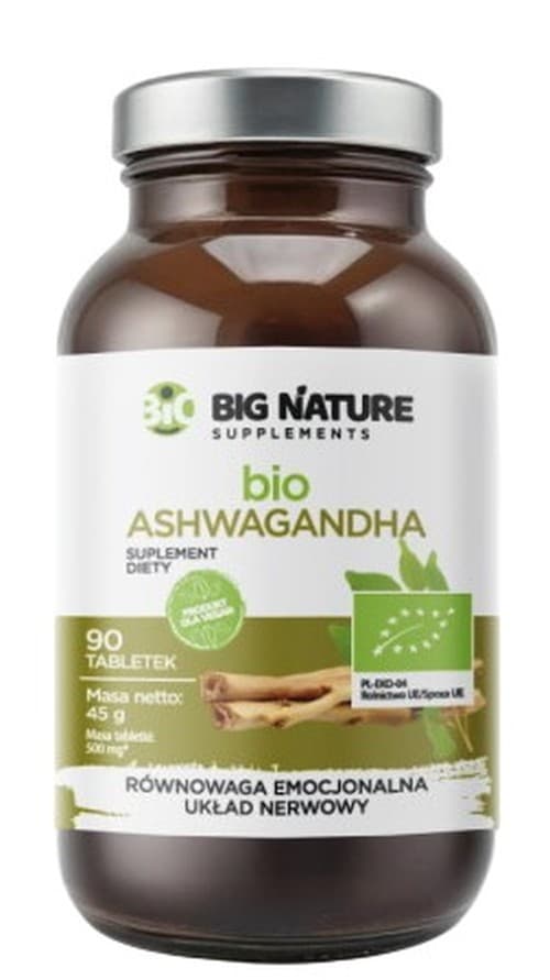 Big Nature - Ashwagandha Bio - 90 tabletter