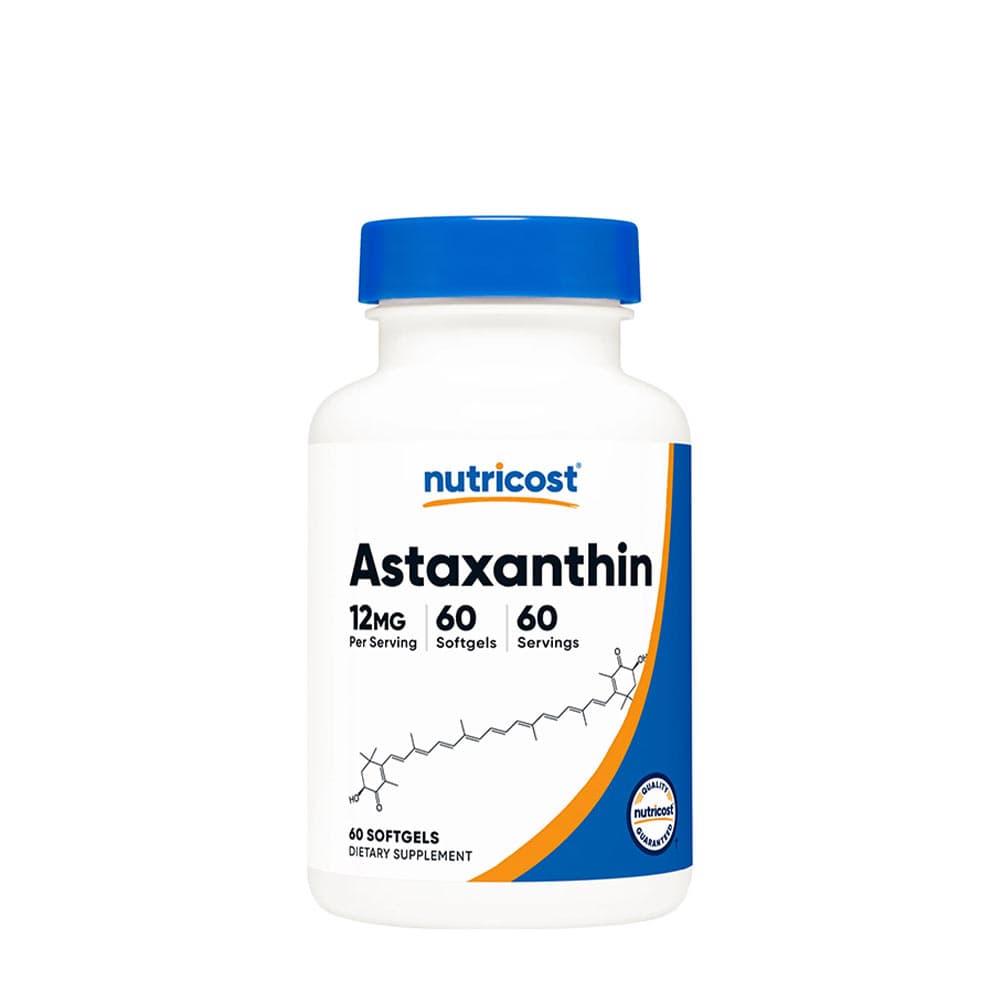 Nutricost - Astaxanthin - 60 Sgels