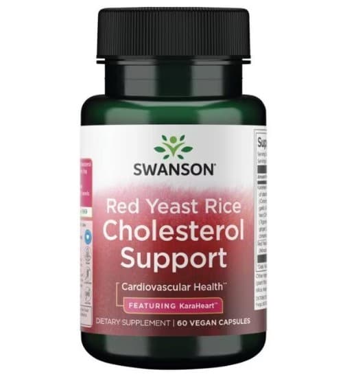 Swanson - Red Yeast Rice Cholesterol Support - 60 Vcaps – Swanson packaging