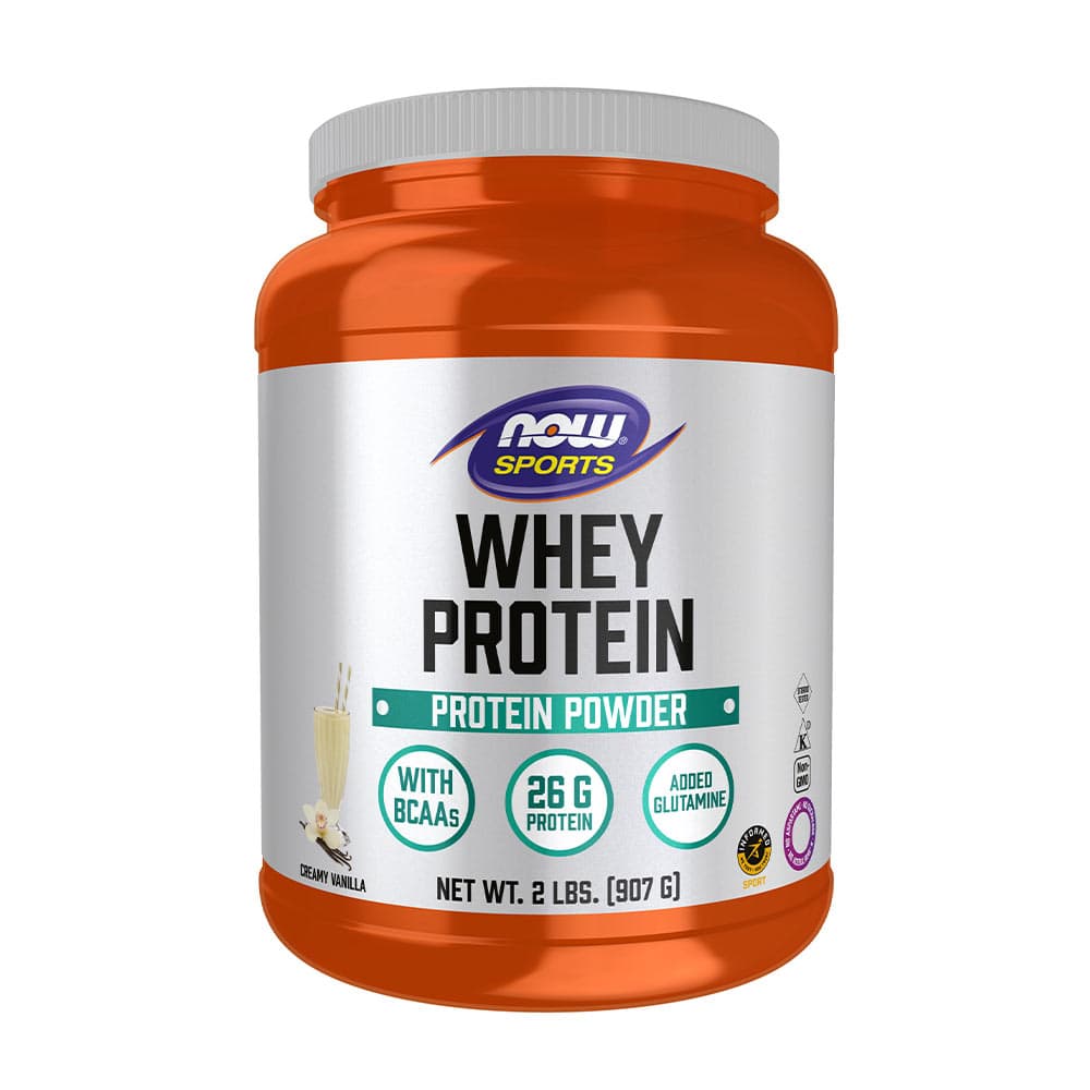 NOW Foods - Whey Protein – NOW Foods förpackning