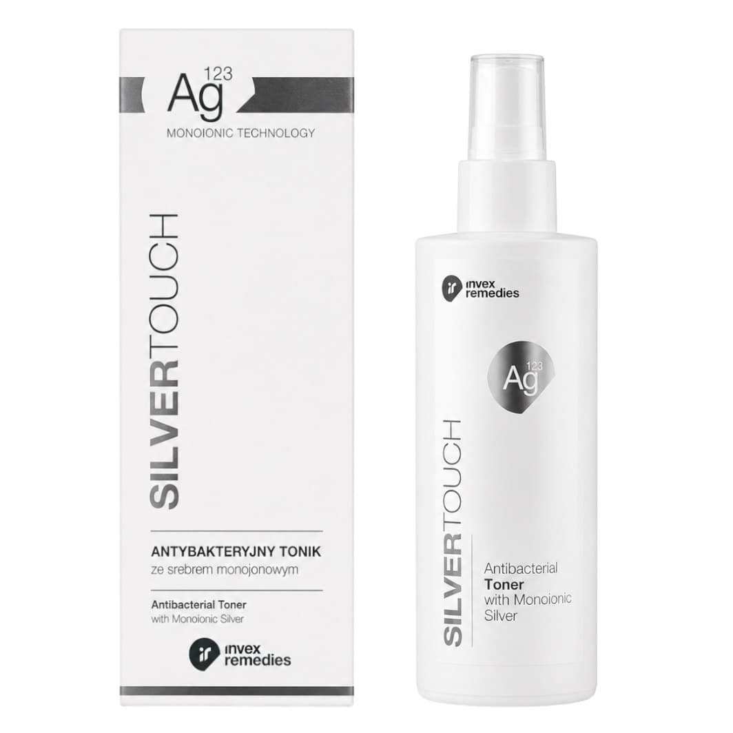 Invex Remedies - Silver Touch Antibakteriell Toner – INVEX REMEDIES Verpackung