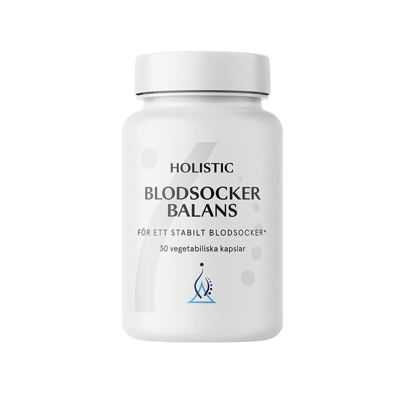 Holistic Blodsukkerbalance 30 kapsler