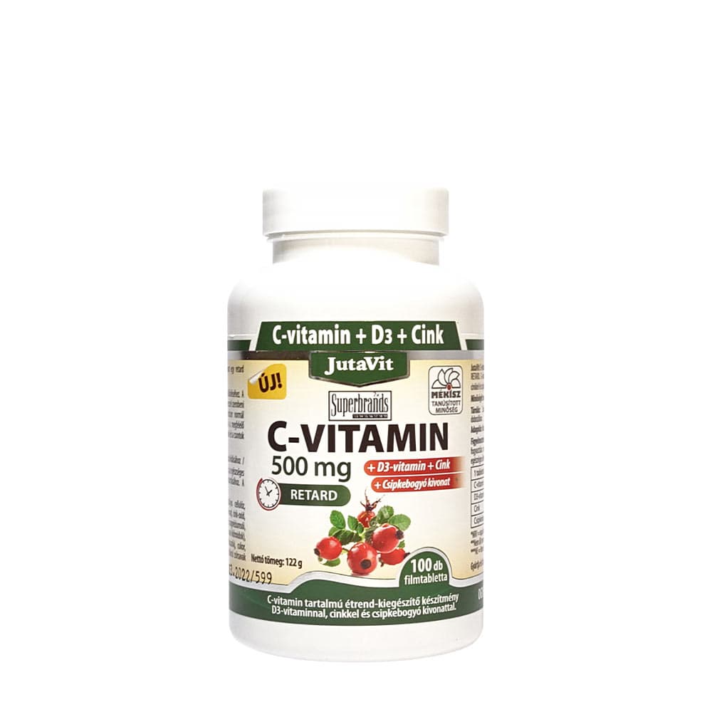 Jutavit - Witamina C 500mg + D3 + Cynk
