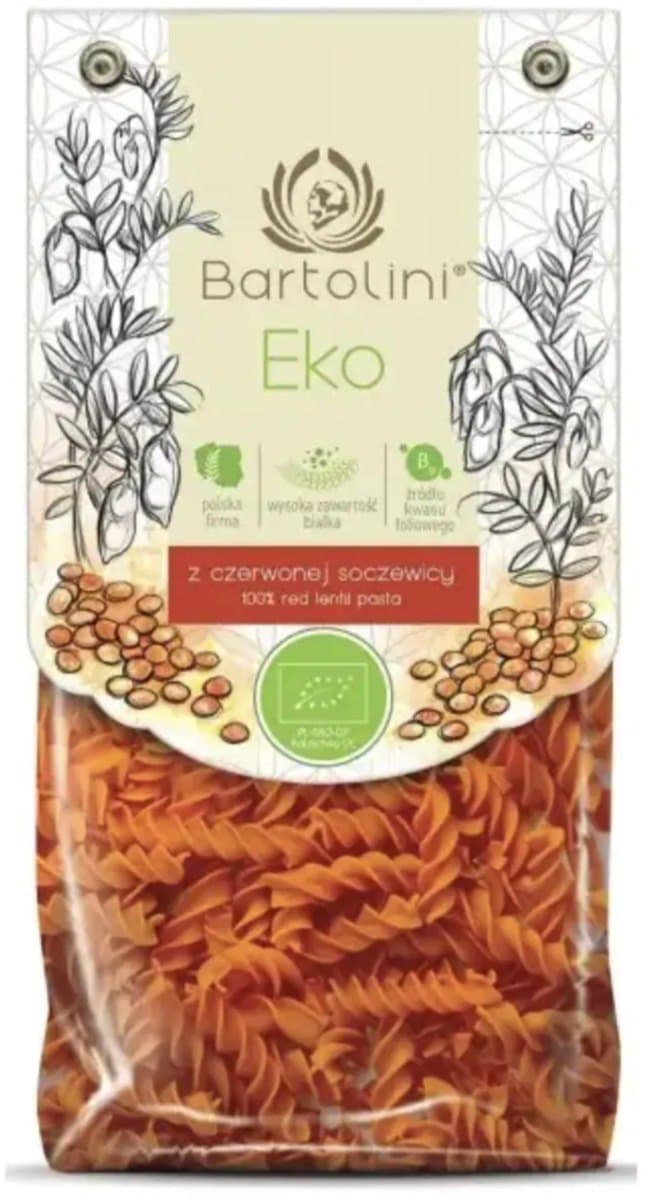 Bartolini Red Lentil Protein Pasta BIO 250 g | Bio Planet