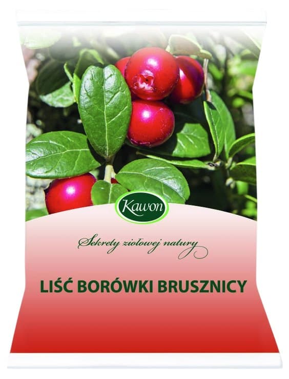 Kawon - Lingonberry Leaf - 50g – Kawon förpackning
